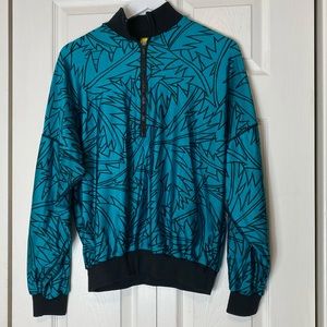 Vintage 80s Hot Chillys Ski Dolman Sleeve Pullover